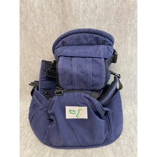 Baby Steps Ergonomic Baby Carrier Navy Blue Comfort Adjustable Support Hip Seat
