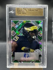 Hassan Haskins 2022 Leaf Metal Auto Production Proof 1/1 ONE OF ONE 