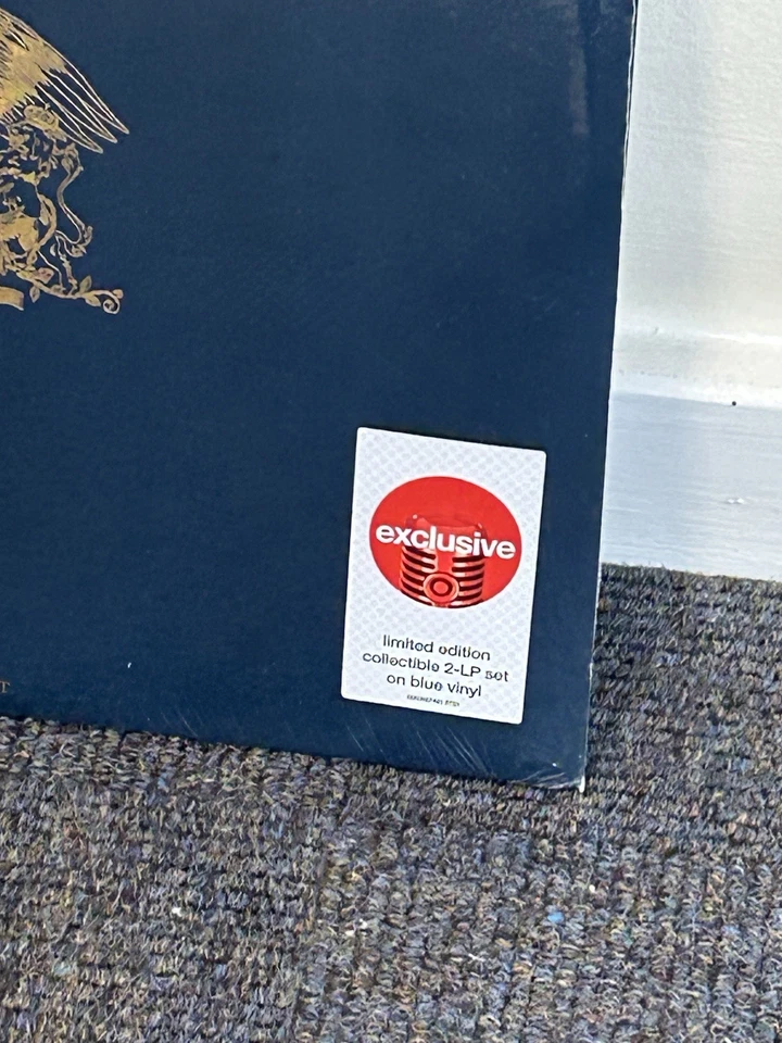 Queen Greatest Hits 2 Blue Vinyl Double Lp Sealed USA New Exclusive  - Image 2 of 4