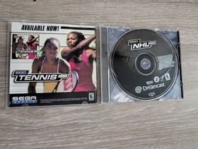 CIB complete Sega Dreamcast, NHL 2K2, tested, good condition