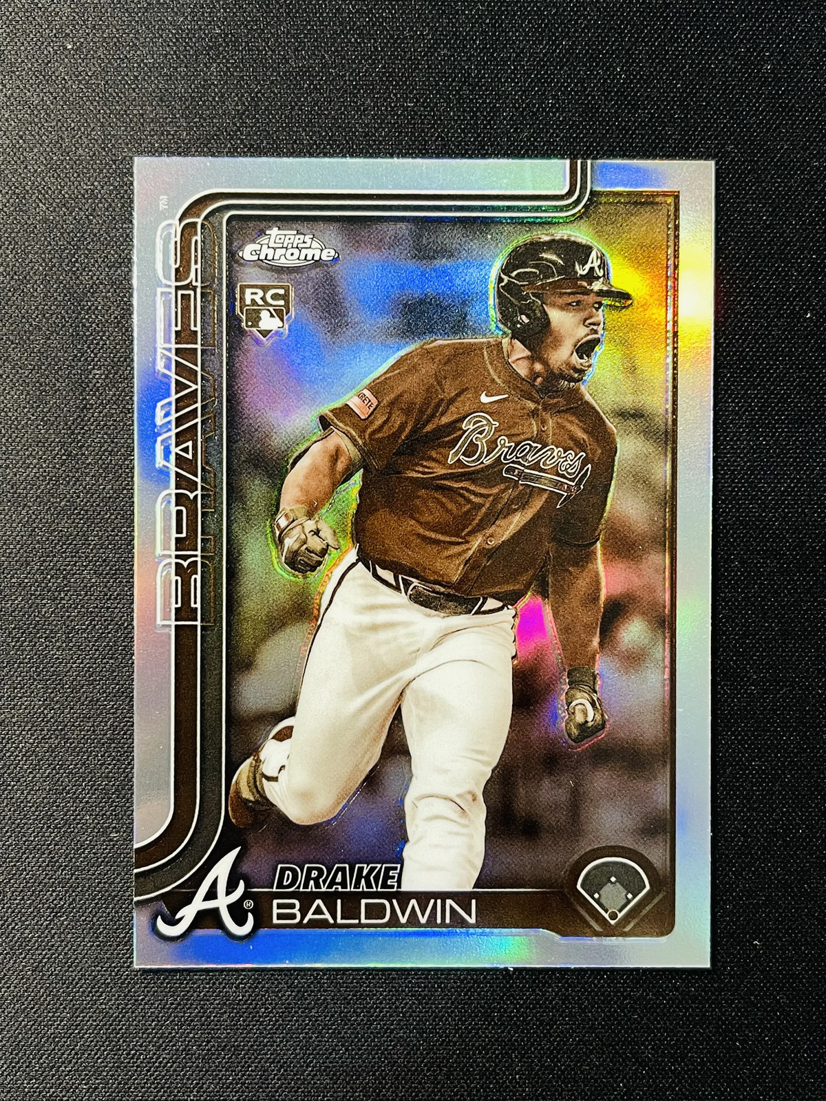 2025 Topps Chrome Update Drake Baldwin #USC96 Sepia Refractor RC Braves -AO94