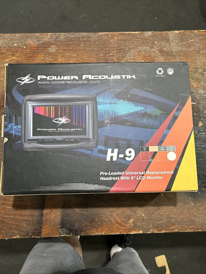 Power Acoustik H-9 Pre-loaded Universal Replacement Headset Gray - Image 4 of 4