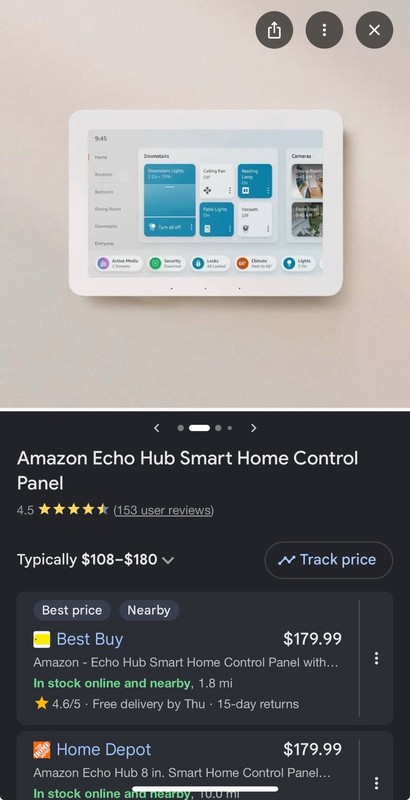 NEW UNUSED - Amazon Echo Hub | 8” smart home control panel with Alexa