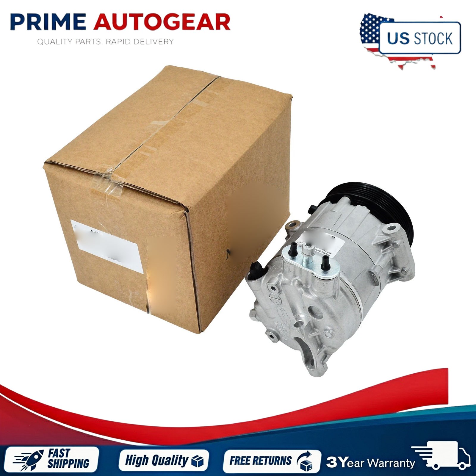 Maserati Ghibli Compressor with bracket P/N 333332