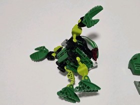 Vtg Lego Bionicles Lot of 3: Lehvak, Tahnok, Pohatu With Canisters NO Manuals 