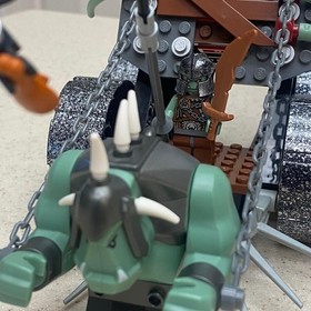 LEGO Castle  7038   Troll Attack    With Instructions and Original Box   Partial