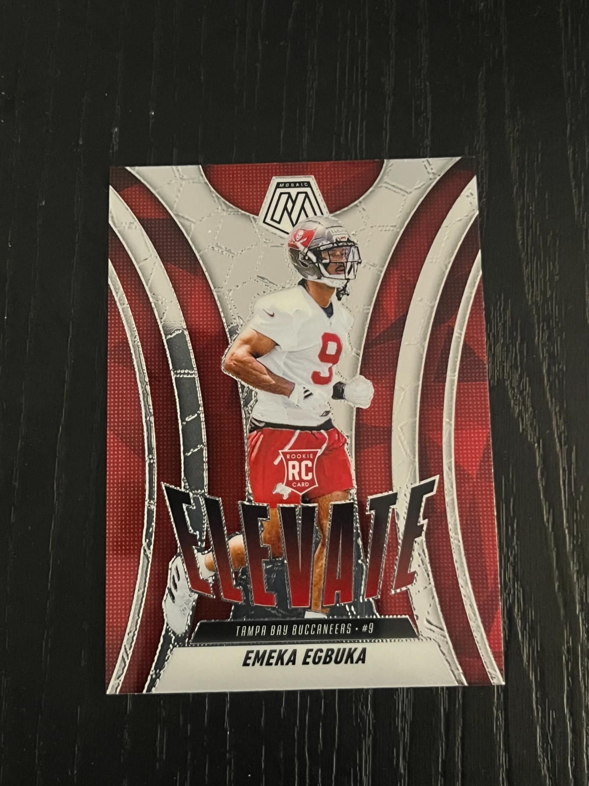 2025 Panini Emeka Egbuka Mosaic Elevate Rookie No 2