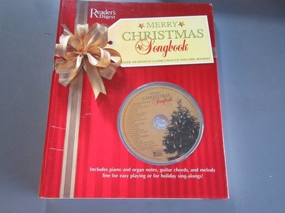 Reader's Digest MERRY CHRISTMAS Songbook Over 100 Holiday Classics plus CD