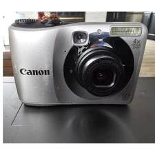 Canon PowerShot A1200 HD Digital Camera Silver 12.1MP 4x Optical Zoom Tested