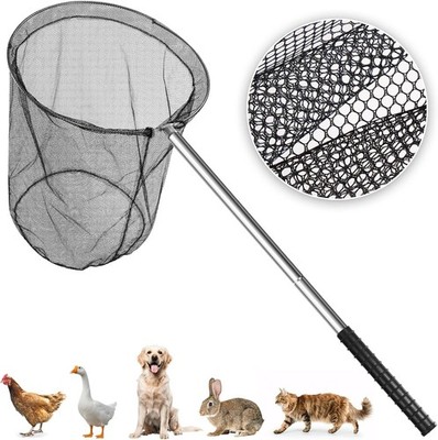 Large Catch Net - Anmial Net for Cat, Dog, Chicken,Goose, Ducks, Bird, Butter...