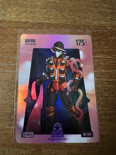 2025 Bo Jackson Battle Arena Bayou Bubble Gum Battle Foil #BGBF-21 SSP- Chase