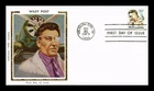 Dr Jim Stamps Wiley Post 25c Airmail First Day Cover Colorano Silk Cachet