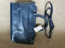 Genuine Radley Navy Handbag with handles and shoulder strap
