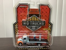 Greenlight HD Trucks "Gulf" International DuraStar Flatbed 1:64 Diecast Series 6