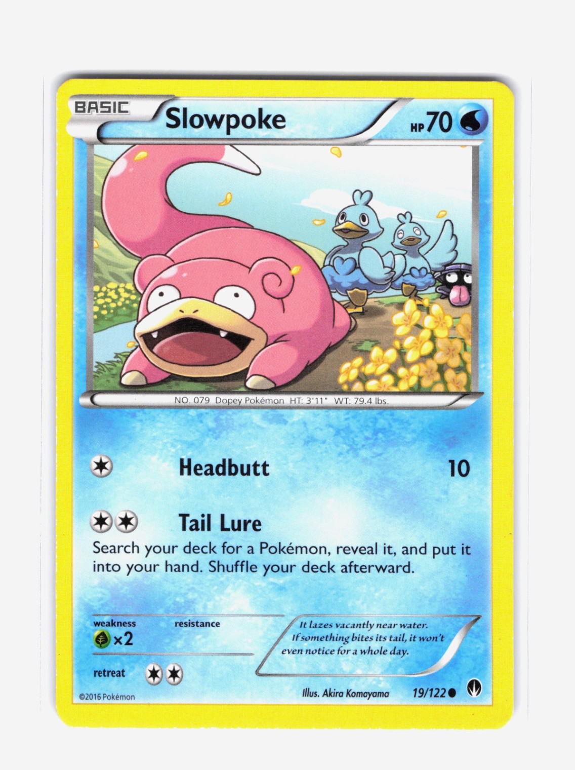 Slowpoke (Common) XY - BREAKpoint 19/122 NM