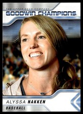 2023 Upper Deck Goodwin Champions Alyssa Nakken #61