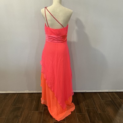 Vintage Morgan & Co Pink Orange Prom Dress Size 11/12 Maxi Gown 90s Y2K Shimmer | eBay Vintage Morgan & Co Pink Orange Prom Dress Size 11/12 Maxi Gown 90s Y2K Shimmer | eBay
