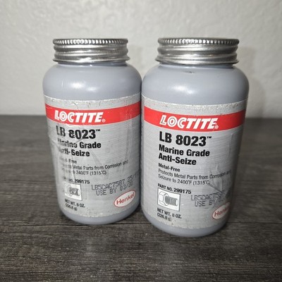 X2 Loctite 299175 Anti Seize, Marine, 8 Oz, Brush Top Can Lb 8023(Tm)