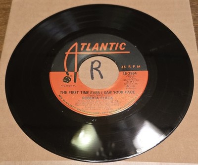 Roberta Flack: The First Time Ever I Saw Your Face/Trade Winds - VG+ | 1972 Soul