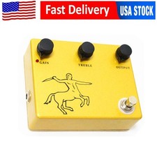 Mosky Hand-made Overdrive Booster Effect Pedal Gain Treble Output True Bypass