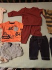 Baby Boy  Newborn Clothes Lot Bundle Gerber Onsies Outfits Romper Shorts Pants — photo 3