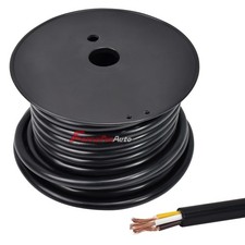 50ft Heavy Duty 14 Gauge 4 Way Conductor Trailer Wire Rv Cable Cord Insulated