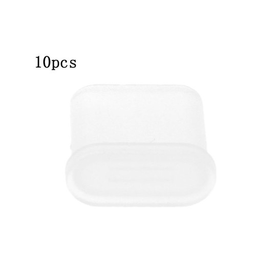 10Pieces Durable Dust Plug Protector Cover for USB Type-C Male Port