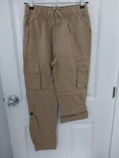 Brand New Children's Place Boys Khaki Cargo Convertible Pants Size 12
