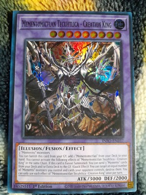 Yugioh Mementomictlan Tecuhtlica - Creation King | eBay