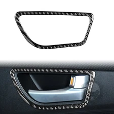 For Hyundai Veloster 2012-2017 Real Carbon Fiber Co-pilot Rear Door Handle Cover