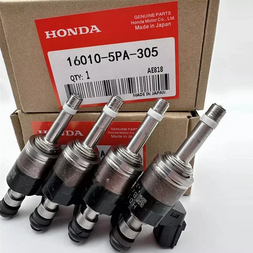 4PCS GENUINE OEM FUEL INJECTORS 16010-5PA-305 FOR ACCORD CR-V CIVIC 1.5L TURBO