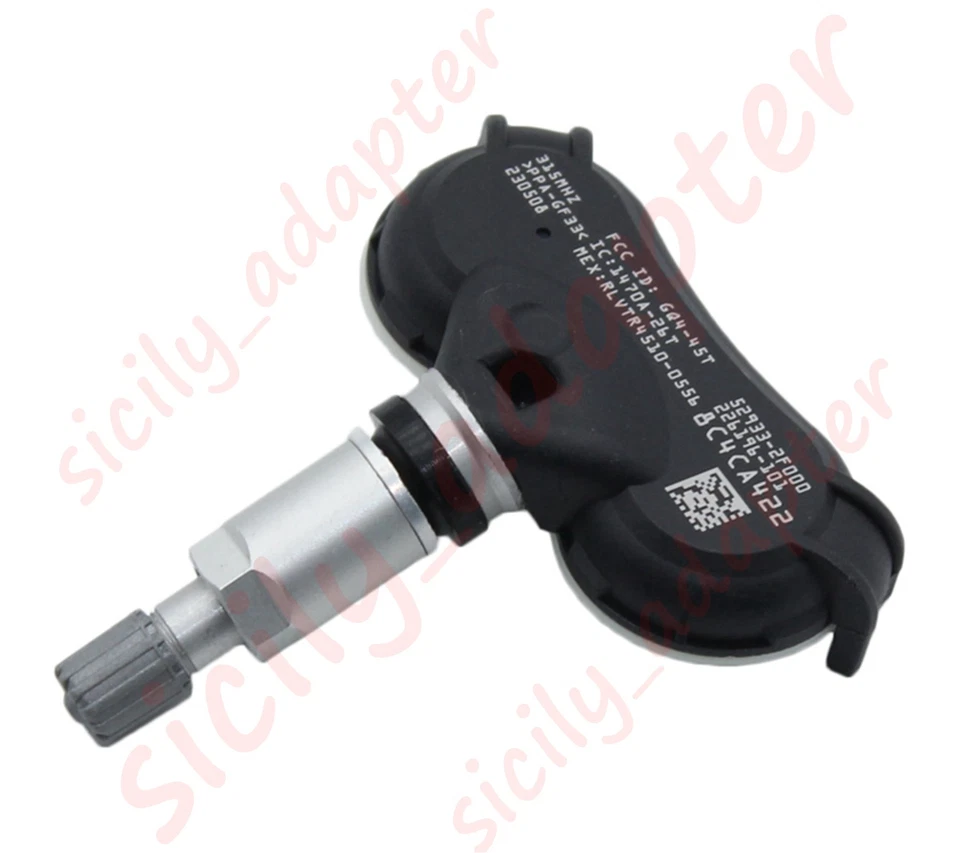 4x Sensor de presión de neumáticos TPMS para ACURA 2014-2015 RLX 2009-2014 TL 2010-2013 ZDX Foto 4 de 4