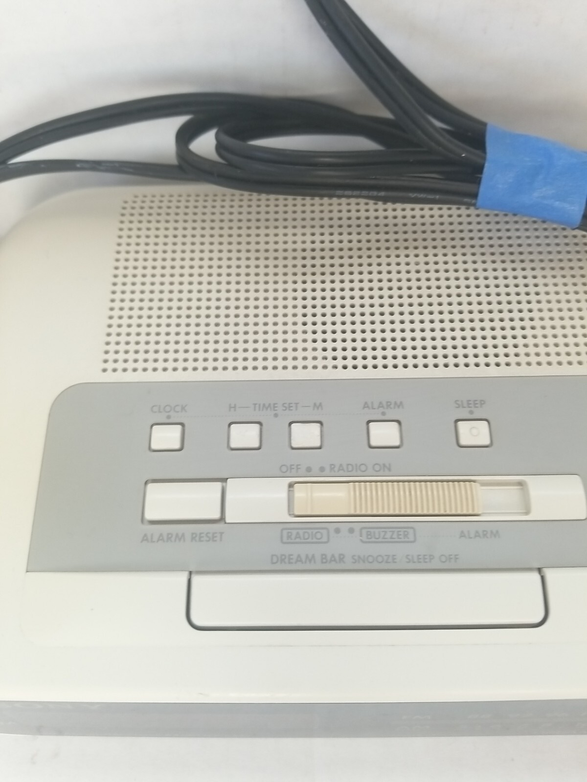 Vintage Retro Sony Dream Machine Alarm Clock Radio Model ICFC242 3 band eBay