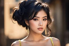 Digital Image Picture Photo Wallpaper Background Desktop AI Art Beautiful Women