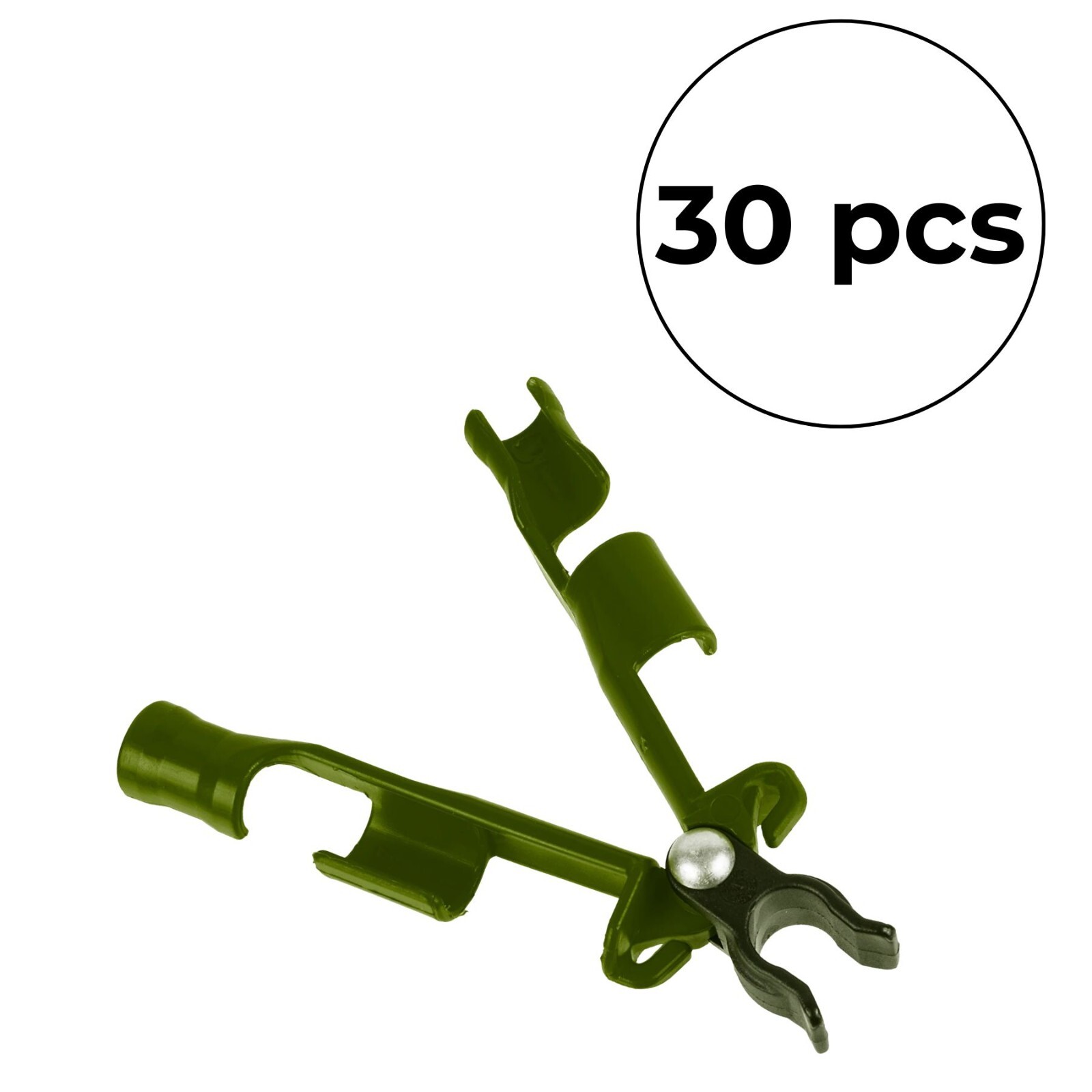 Stakes Connectors Plant Supporst 11mm for Garden Indoor Outdoor 3pcs.