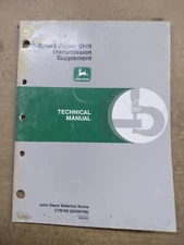 John Deere 15-Speed Power Shift Transmission Supplement Technical Manual CTM169