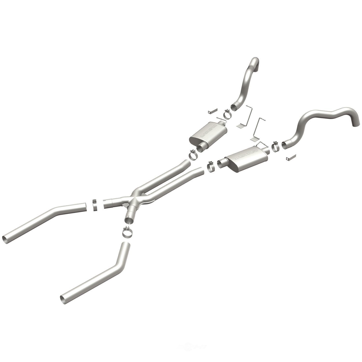 MAGNAFLOW 15899 CROSSMEMBER BACK FULL EXHAUST KIT 67-74 CAMARO STAINLESS STEEL