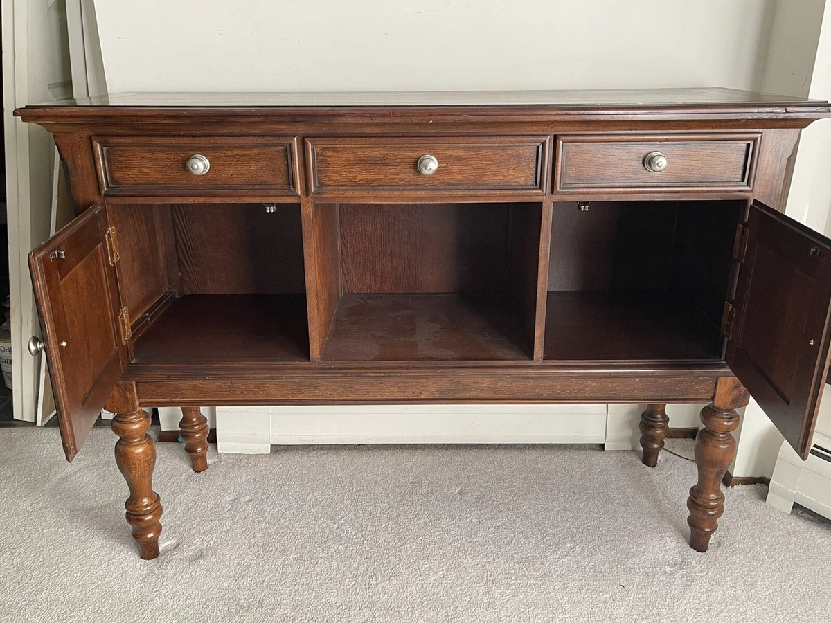 Raymour Flanigan dining room buffet Server sideboard table 57 long