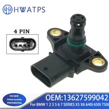 13627599042 Manifold Air Pressure MAP Sensor For BMW 1 2 3 5 6 7 SERIES X5 X6