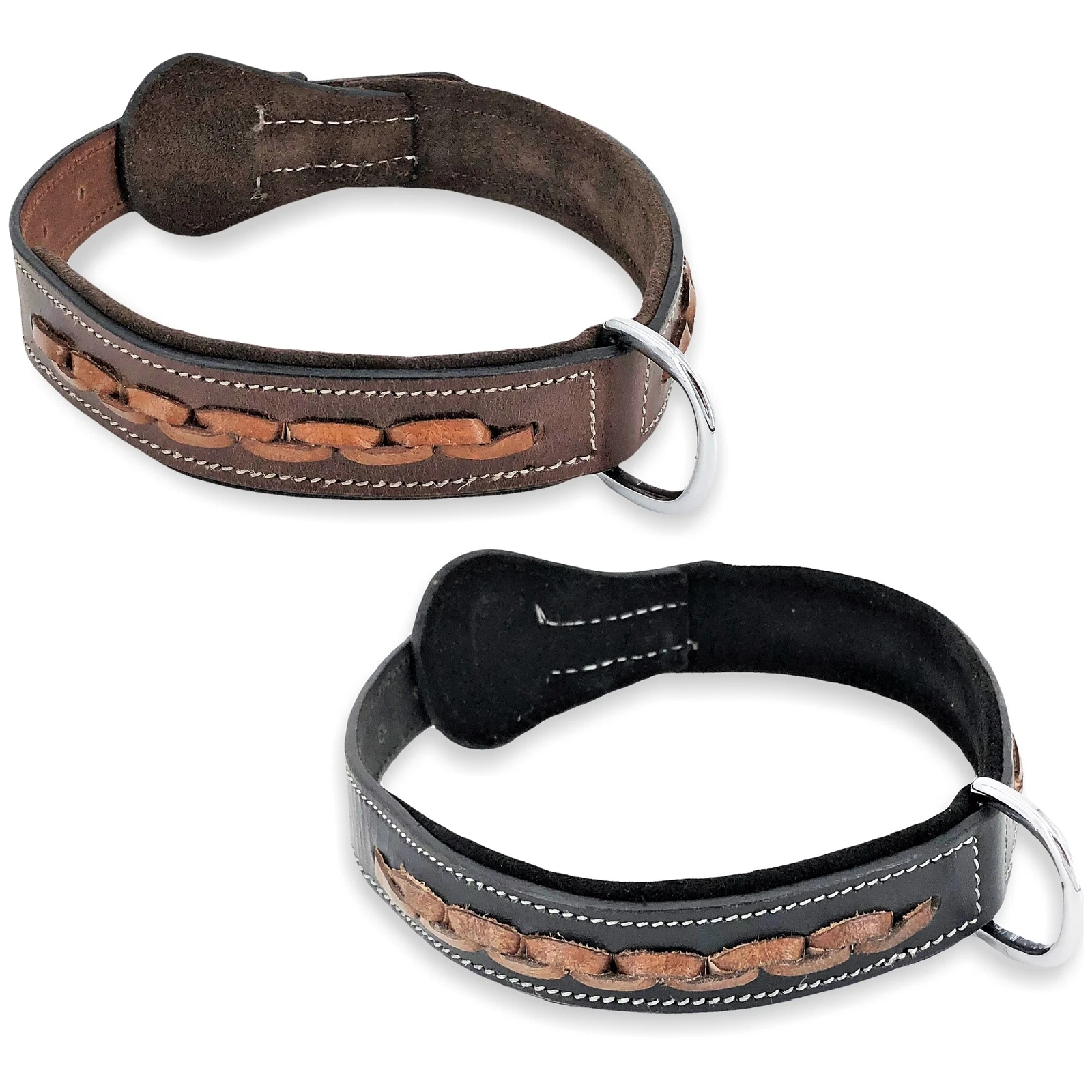 Genuine Real LEATHER Dog Collar 1.3" Width for Medium and Large Pets sz M L XL
Opens in a new window