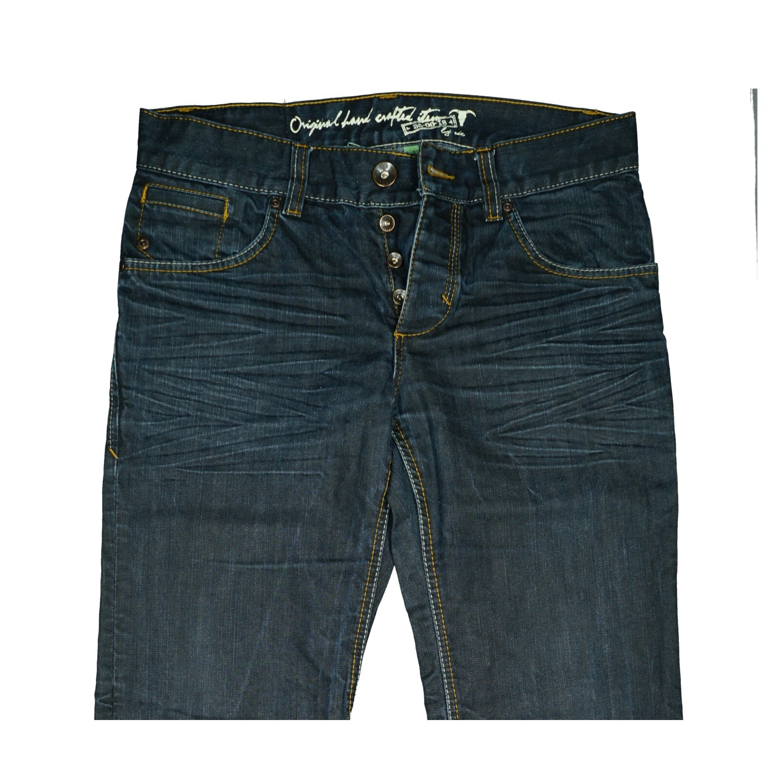 EDC by Esprit Brand Mens Jeans Trousers Straight Eagle Fit 48 M W31 L30 Dark Blue image 2