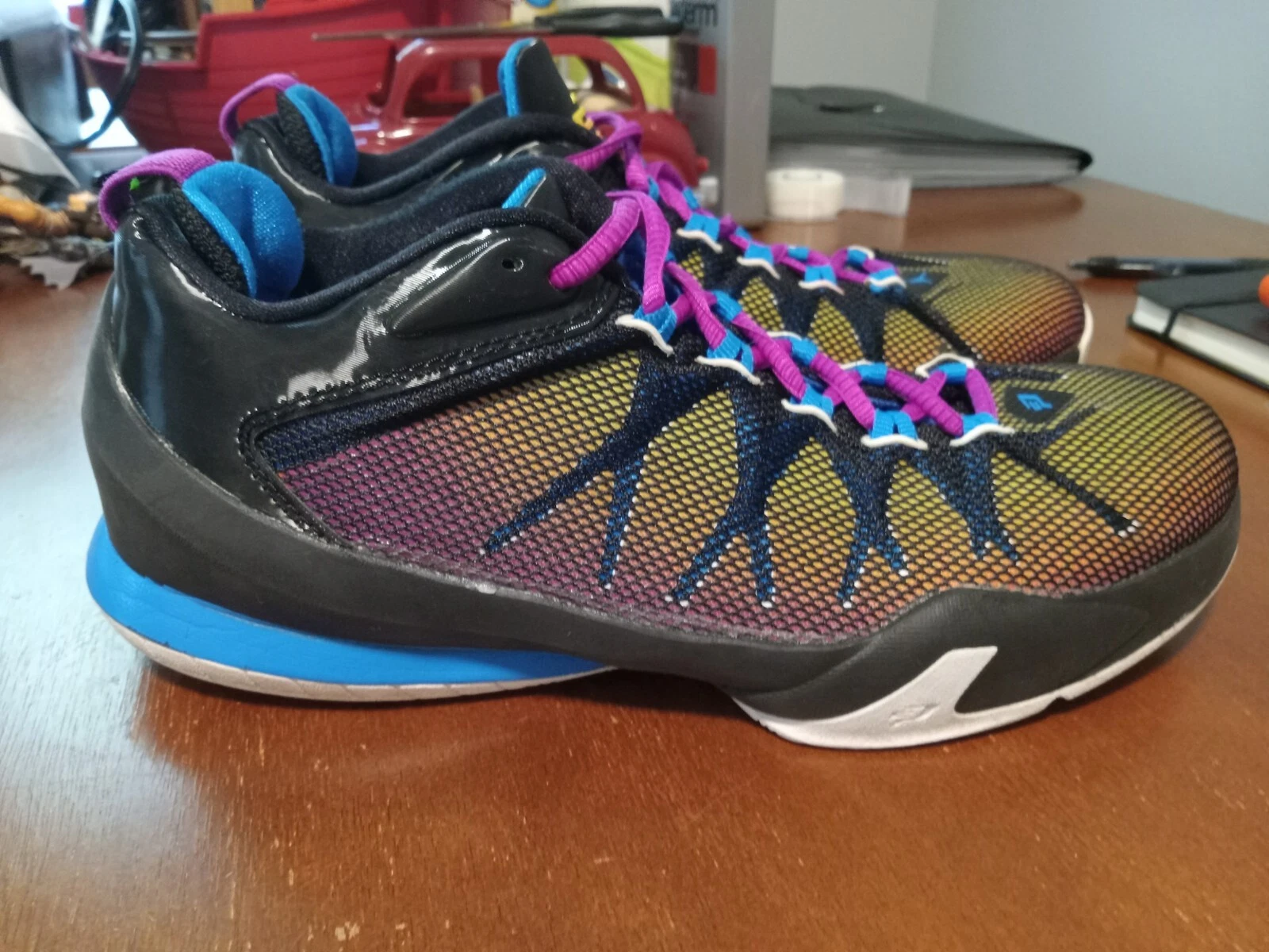 Nike Air Jordan Chris Paul CP3 VIII AE Colorway 725174 064 Sneakers Taglia 6 Y