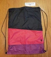 NEW Smartwool Hiking Bag / Pillow Cover drawstring shopping bag tote sack unisex