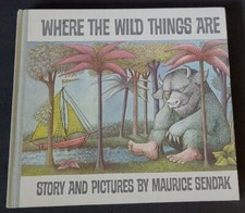 Where The Wild Things Are - Maurice Sendak 1st Edition Early Printing 1963 RARE