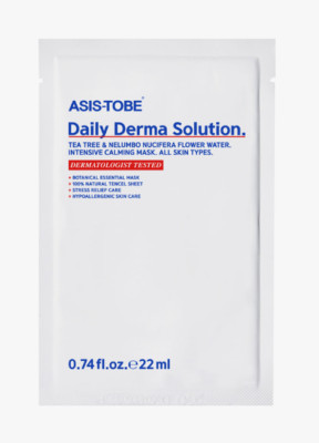 Asis-tobe Daily Derma Solution Mask 22ml x 10pcs Soothing K-Beauty