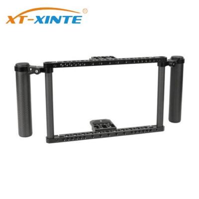XT-XINTE 7 Inch Monitor Cage Dual Handgrip for Atomos Ninja Inferno/Shotgun 7
