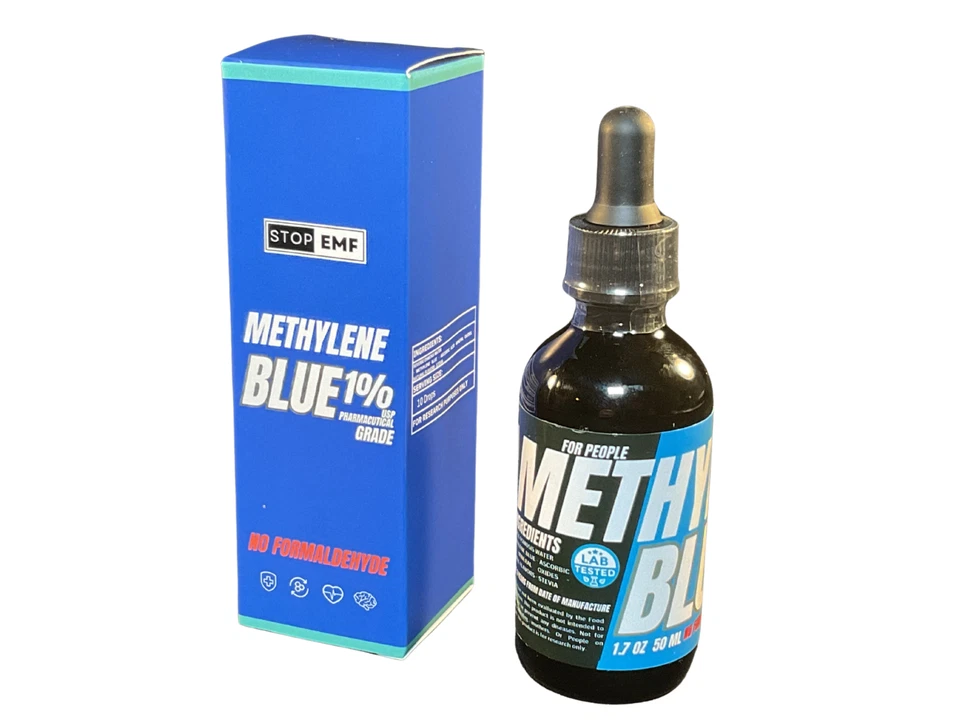 2 pack of Methylene  Blue Pharmaceutical Grade- 1.7 Fl Oz Unflavored - Image 2 of 4