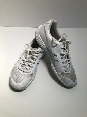 ASICS Gel Tactic Women's Volleyball Shoes White Silver Size