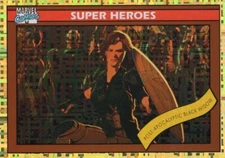 Marvel What If Marvel Universe Gold [688] Base Card #34 Post-Apoc Black Widow