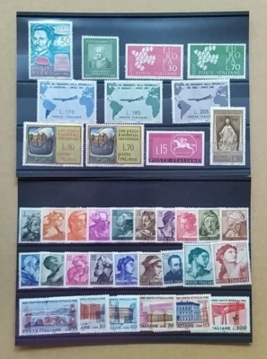 1961 Italien kompletter Jahrgang MiNr. 1081/116, postfrisch **/MNH lesen! - Bild 1 von 4